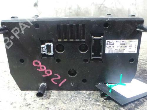 Climate control PEUGEOT 307 SW (3H) 2.0 HDI 110 | BP12612271I5 