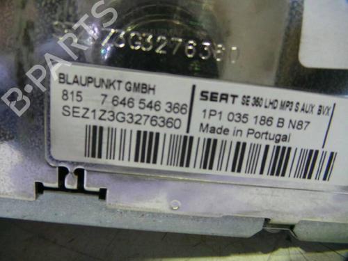 Radio SEAT LEON (1P1) 1.9 TDI | BP12620680E6 