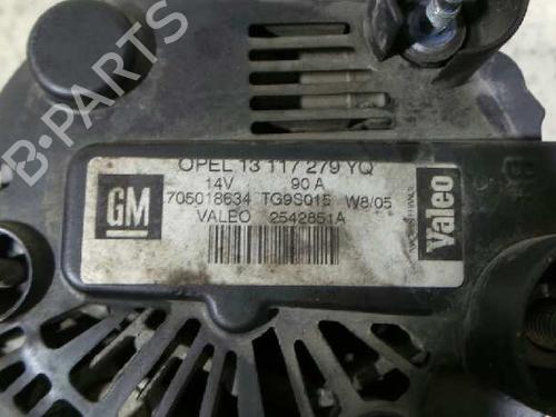 Alternator OPEL TIGRA TwinTop (X04) 1.3 CDTI (R97) | BP12610267M7 