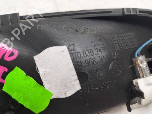 Rear left interior door handle SKODA SUPERB II (3T4) 2.0 TDI 16V | BP13653992I15 