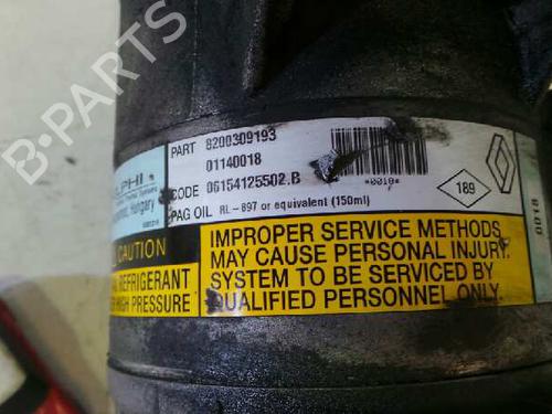 AC-Kompressor NISSAN PRIMERA (P12) 1.9 dCi | BP12618650M34 