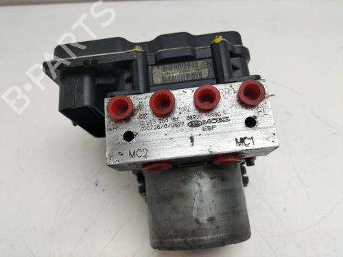 Used ABS pump FORD B-MAX (JK) 1.5 TDCi (75 hp) 12627961