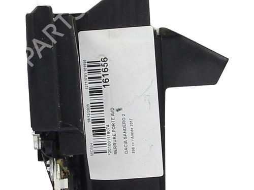 Used Front right lock DACIA SANDERO II TCe 90 (B8M1, B8MA, B8AC) (90 hp) 32277264