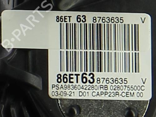 Pédale CITROËN GRAND C4 SPACETOURER (3A_, 3E_) 1.5 BlueHDi 130 (131 hp) 31984447