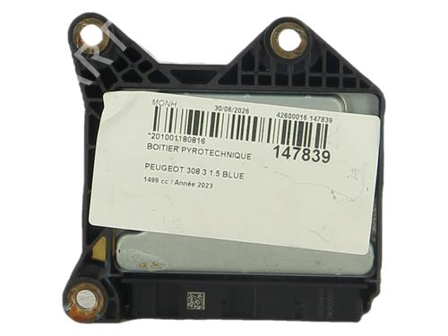 Airbag styreenhed Airbag styreenhed PEUGEOT 308 III (FB_, FH_, FP_, F3_, FM_) BlueHDi 130 (FBYHZL, FBYHZT) (131 hp) 37501470 37501470