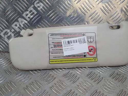 Used Right sun visor FIAT 500 (312_) 1.2 (312AXA1A) (69 hp) 11519065