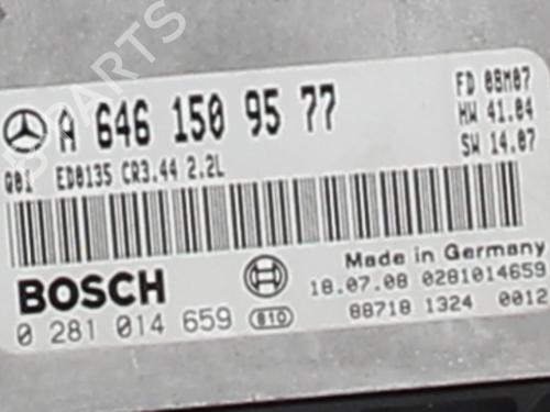 Engine control unit (ECU) MERCEDES-BENZ CLC-CLASS (CL203) CLC 200 CDI (203.707) | BP31277747M57 - Image 2