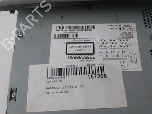 Autoradio FIAT DUCATO Van (250_) 130 Multijet 2,3 D (131 hp) 31865673
