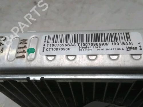 Used Heater matrix RENAULT MEGANE III Hatchback (BZ0/1_, B3_) 1.5 dCi (BZ09, BZ0D, BZ1W, BZ29, BZ14) (110 hp) 18968697