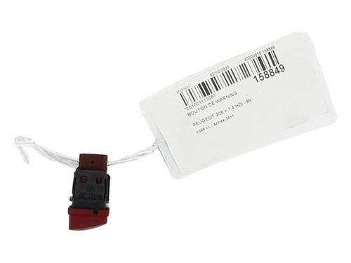 Used Warning switch Warning switch PEUGEOT 206+ (2L_, 2M_) 1.4 HDi eco 70 (68 hp) 31692628 31692628