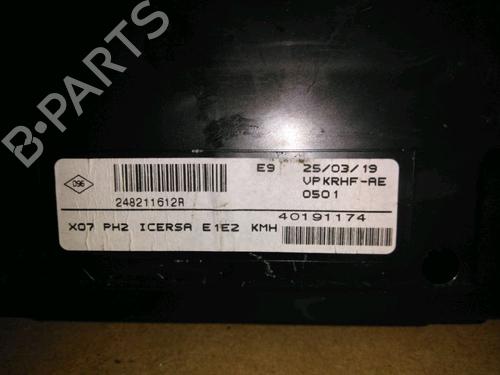 Used Instrument cluster Instrument cluster RENAULT TWINGO III (BCM_, BCA_) 0.9 TCe 95 (92 hp) 19702243 19702243