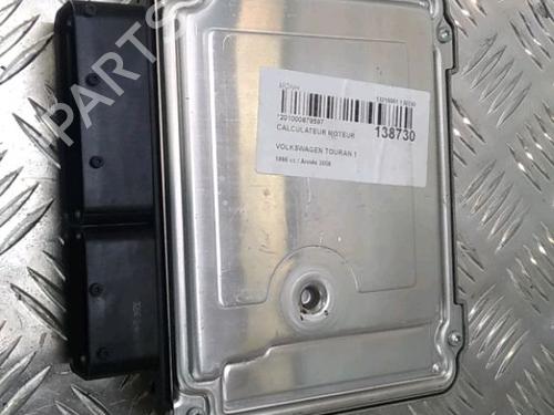 Used Engine control unit (ECU) VW TOURAN (1T1, 1T2) 1.9 TDI (105 hp) 13078004