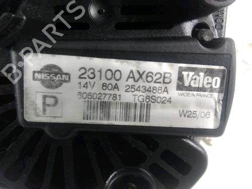Alternator NISSAN MICRA III (K12) 1.2 16V | BP26336080M7