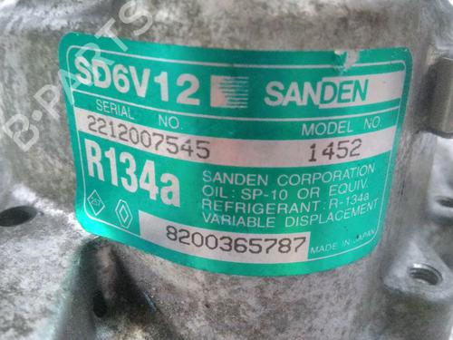 Used AC compressor RENAULT MODUS / GRAND MODUS (F/JP0_) 1.6 (JP03, JP0B, JP0U, JP0Y, JP1G) (112 hp) 13078618