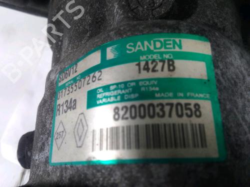 Used AC compressor RENAULT CLIO II (BB_, CB_) 1.2 16V (BB05, BB0W, BB11, BB27, BB2T, BB2U, BB2V, CB05,... (75 hp) 25623219