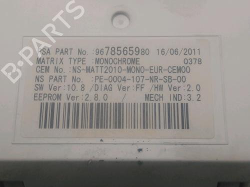 Instrument cluster PEUGEOT 508 SW I (8E_) 2.0 HDi | BP26442906C47 