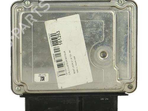 Engine control unit (ECU) SEAT LEON (1P1) 1.9 TDI | BP37480219M57 - Image 3