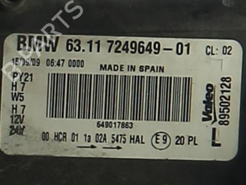 Used Left headlight Left headlight BMW 1 (E87) 116 d (116 hp) 40162705 40162705