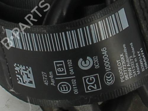 Venstre bak beltestrammer PEUGEOT 308 SW II (LC_, LJ_, LR_, LX_, L4_) 1.6 HDi 92 (92 hp) 30630317