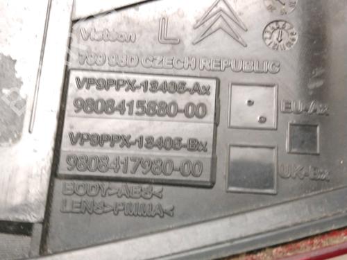 Used Left taillight Left taillight DS DS 3 (SA_) 1.6 BlueHDi 100 (SABHY0, SABHYT) (99 hp) 30768171 30768171