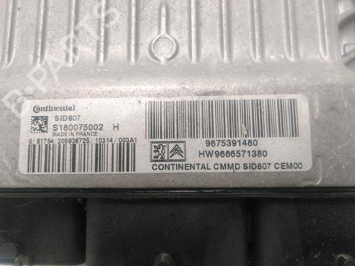 Used Engine control unit (ECU) CITROËN C4 Picasso I MPV (UD_) 1.6 HDi 110 (112 hp) 24881710