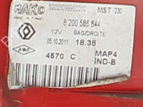 Right taillight RENAULT CLIO III Grandtour (KR0/1_) 1.5 dCi | BP31152127C35