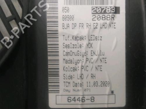 Front right panel RENAULT CLIO V (B7_) 1.5 Blue dCi 85 (B7AG) | BP28445875C59