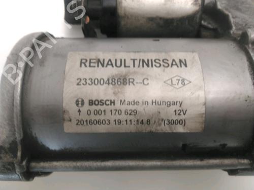 Used Starter RENAULT MEGANE IV Hatchback (B9A/M/N_) 1.5 dCi 110 (B9A3) (110 hp) 29758983