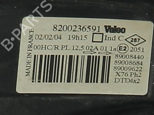 Used Right headlight Right headlight RENAULT KANGOO (KC0/1_) 1.5 dCi (KC07) (65 hp) 39893569 39893569