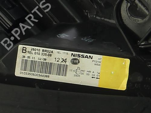 Used Right headlight Right headlight NISSAN QASHQAI I (J10, NJ10) 1.5 dCi (106 hp) 39572690 39572690