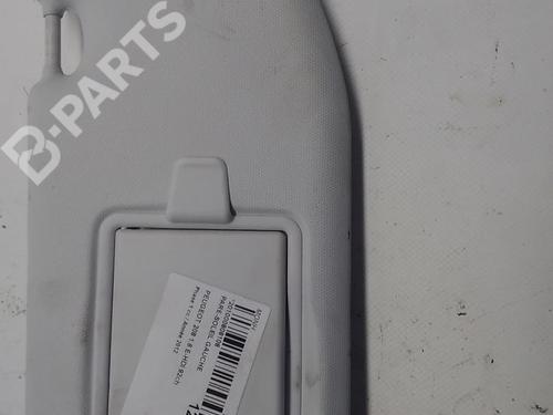 Used Left sun visor PEUGEOT 208 I (CA_, CC_) 1.6 HDi (92 hp) 11517788