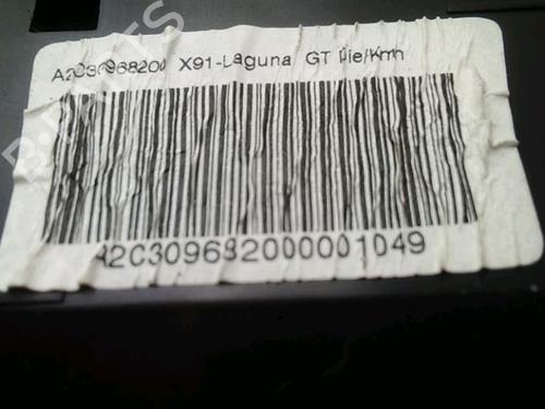 Used Instrument cluster Instrument cluster RENAULT LAGUNA Coupe (DT0/1) 2.0 dCi (DT01, DT08, DT09, DT0K, DT12, DT1C, DT1D, DT1M,... (150 hp) 18887754 18887754