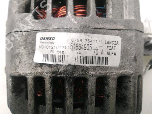 Used Alternator Alternator FIAT DOBLO Cargo (263_) 1.3 D Multijet (90 hp) 21672614 21672614