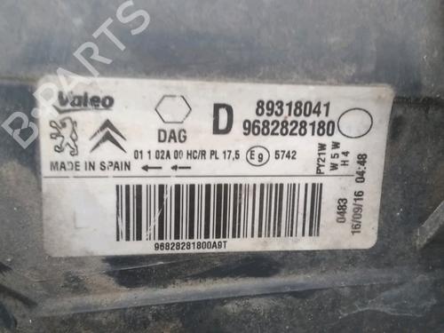 Used Right headlight Right headlight CITROËN BERLINGO Box Body/MPV (B9) 1.6 BlueHDi 100 (99 hp) 33612674 33612674
