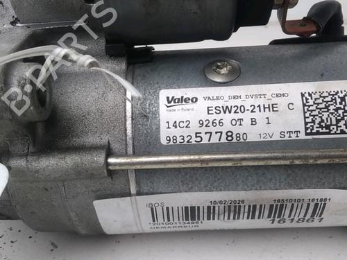 Used Starter Starter CITROËN JUMPY III Van (V_) 1.5 BlueHDi 120 (120 hp) 33727658 33727658
