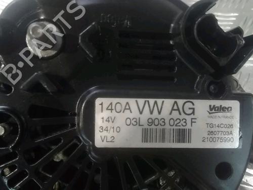 Alternator VW POLO V (6R1, 6C1) 1.6 TDI | BP14963161M7 
