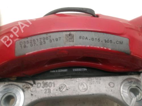 Used Left front brake caliper AUDI Q5 Sportback (FYT) 55 TFSI e quattro (367 hp) 29046691