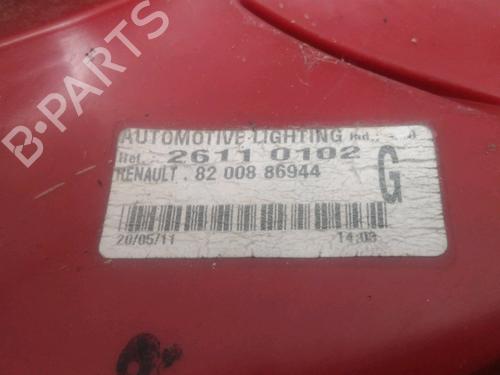 Left taillight RENAULT CLIO III (BR0/1, CR0/1) 1.5 dCi | BP28331430C34 