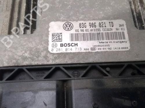 Engine control unit (ECU) SKODA OCTAVIA II (1Z3) 2.0 TDI | BP13077985M57