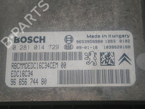 Used Engine control unit (ECU) CITROËN C4 Picasso I MPV (UD_) 1.6 HDi (109 hp) 26014749