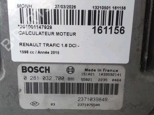 Engine control unit (ECU) RENAULT TRAFIC III Van (FG_) 1.6 dCi 140 (FGMA, FGMC) | BP33894282M57 - Image 2