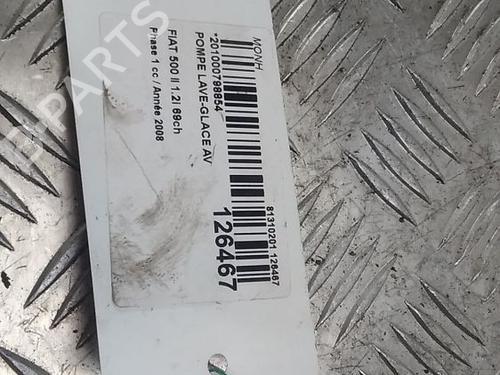 Used Washer pump FIAT 500 (312_) 1.2 (312AXA1A) (69 hp) 14904196