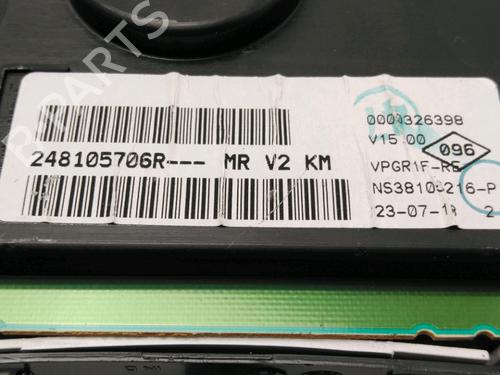 Used Instrument cluster Instrument cluster DACIA LOGAN MCV II TCe 90 (K8M1, K8MA, K8AC) (90 hp) 30768100 30768100