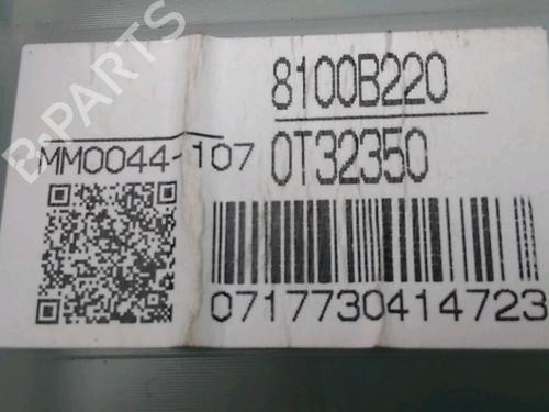 Used Instrument cluster Instrument cluster MITSUBISHI PAJERO IV (V8_W, V9_W) 3.2 DI-D 4WD (V98W, V88W) (200 hp) 33712543 33712543