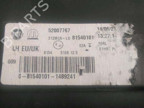 Used Left headlight FIAT 500 (312_) 1.0 Mild Hybrid (312.AYD1B) (69 hp) 29469542