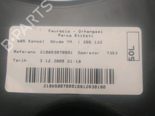Used Middle console Middle console RENAULT CLIO III Grandtour (KR0/1_) 1.5 dCi (KR0G) (68 hp) 25207707 25207707