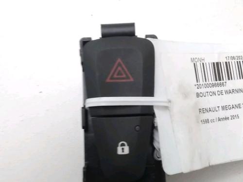 Used Warning switch Warning switch RENAULT MEGANE III Hatchback (BZ0/1_, B3_) 1.6 dCi (BZ00, BZ12, BZ13) (130 hp) 18477964 18477964