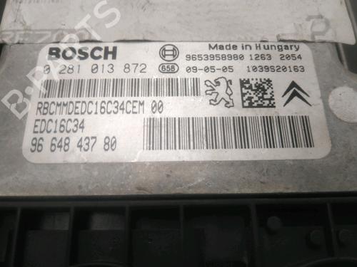 Used Engine control unit (ECU) PEUGEOT 207 SW (WK_) 1.6 HDi (90 hp) 29264468