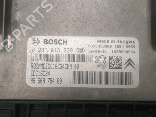 Computer motormanagement CITROËN BERLINGO MULTISPACE (B9) 1.6 HDi 110 (109 hp) 24871626