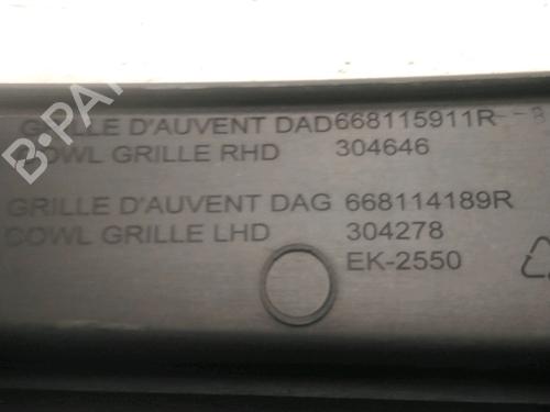 Used Scuttle panel RENAULT CLIO V (B7_) 1.5 Blue dCi 100 (B7AD) (101 hp) 29046732